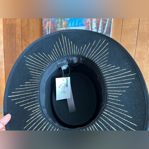NWT The Luna Bloom Life Davos Hat Hand Painted - Picture 7 of 10